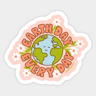 Earth Day Every Day Sticker